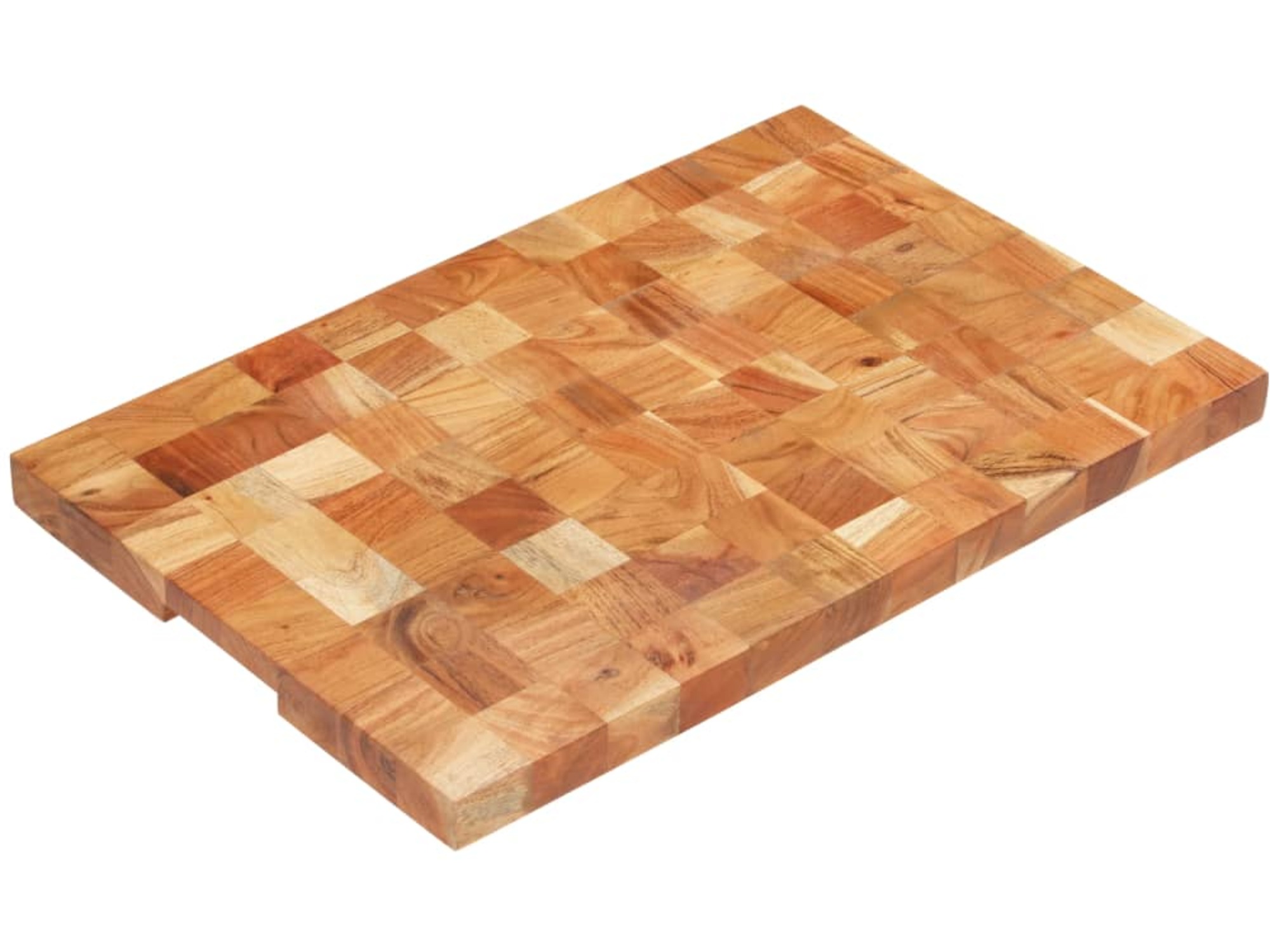 VIDAXL Deska za rezanje 60x40x3,8 cm trden akacijev les