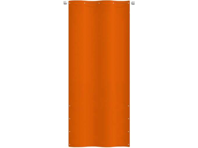VIDAXL Balkonsko platno oranžno 100x240 cm tkanina Oxford