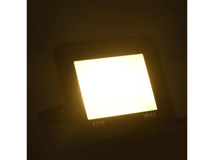 VIDAXL LED reflektor 50 W toplo bel