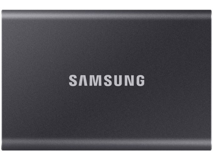 SAMSUNG SSD 500GB Type-C USB 3.2 Gen2 V-NAND UASP, Samsung T7, siv