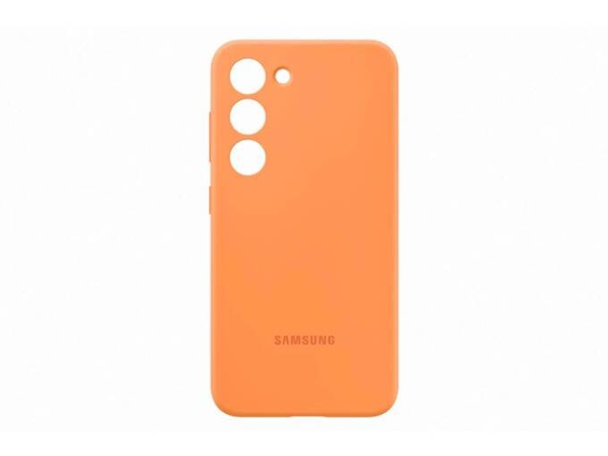 SAMSUNG Galaxy S23 Silicone Case Orange EF-PS911TOEGWW