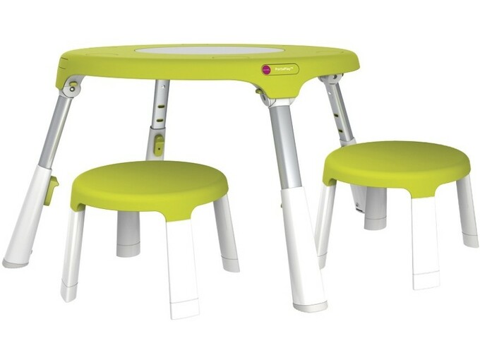 ORIBEL otroški stol PORTAPLAY Wonderland - komplet 2 kosa, zelena
