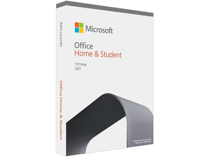 Microsoft Office home & student 2021 slovenski fpp (79g-05428) za windows 10 / 11