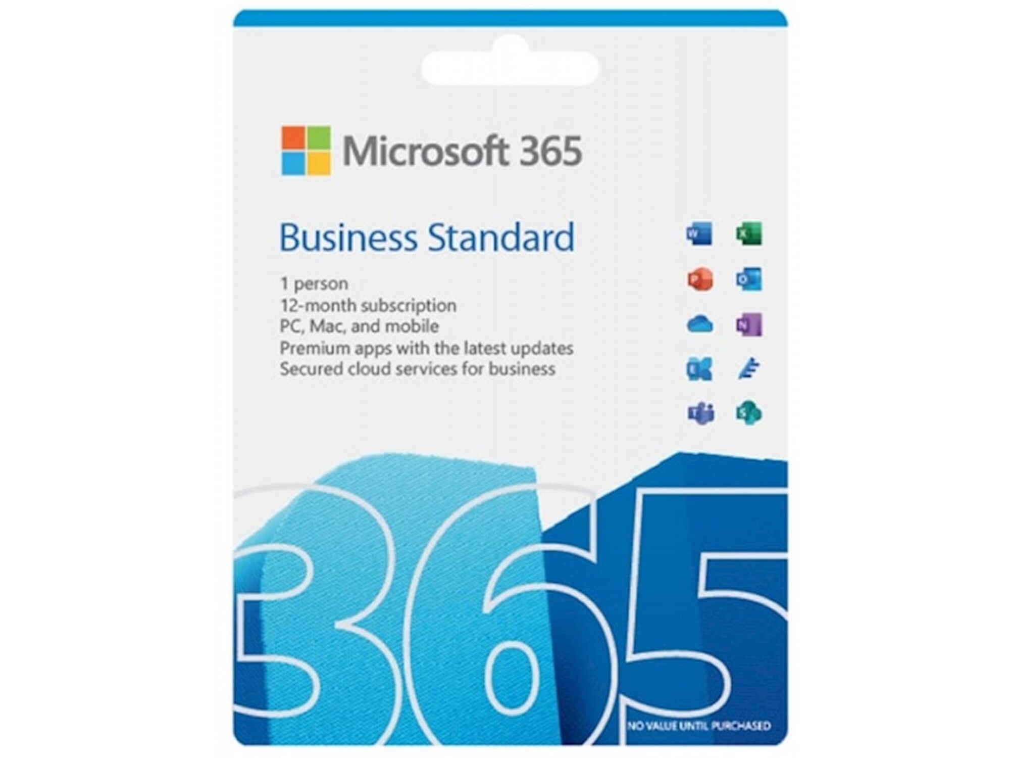 MICROSOFT Microsoft 365 Business Standard - slovenski - 1 letna naročnina KLQ-00696