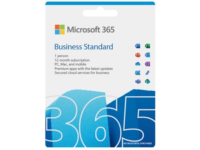 MICROSOFT Microsoft 365 Business Standard - slovenski - 1 letna naročnina KLQ-00696