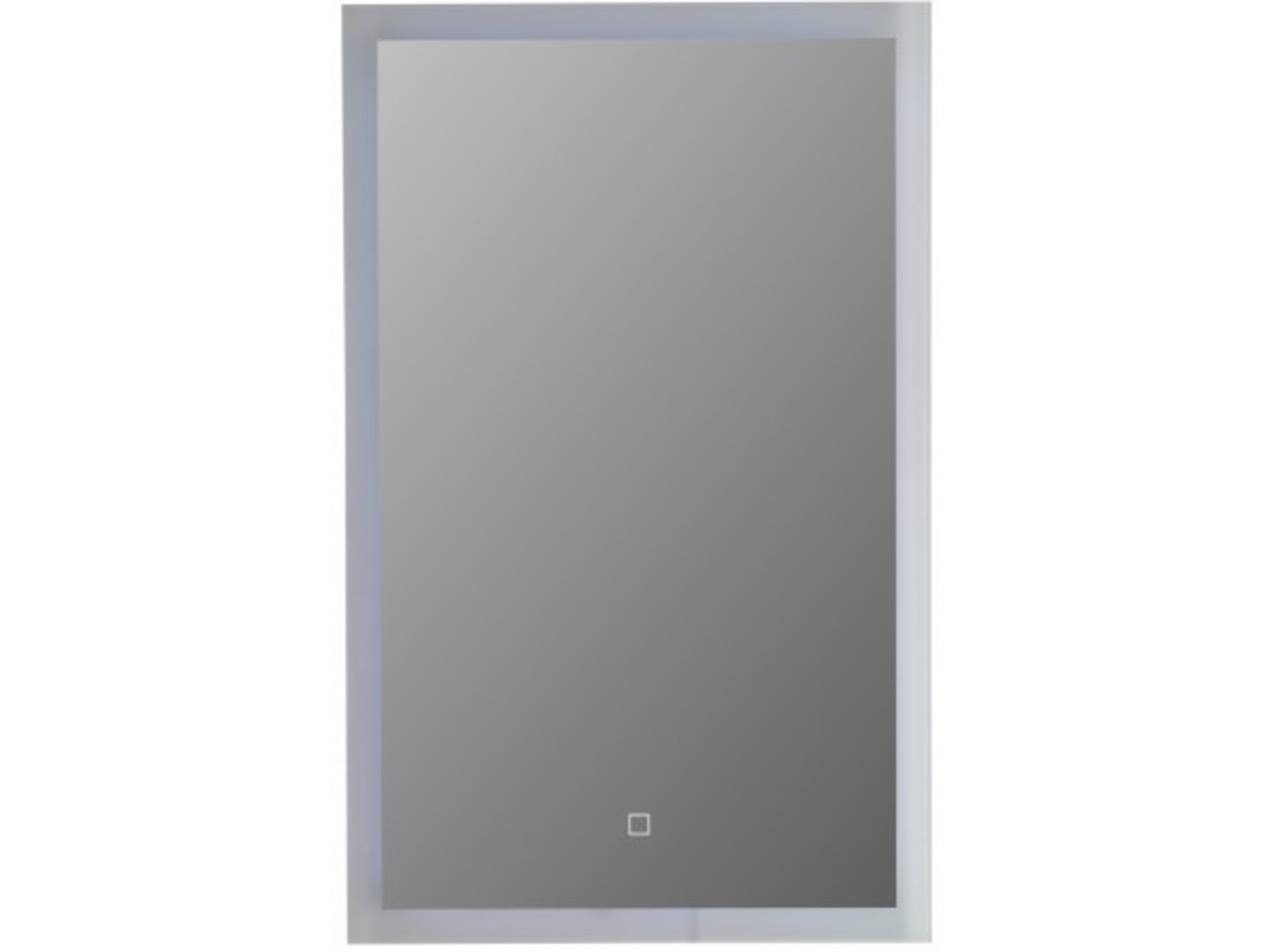 SANOTECHNIK kopalniško ogledalo z LED osvetlitvijo 50x80 ZI049