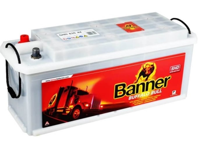 BANNER akumulator 135ah (l+) buffalo bull-12v shd(kleme s strani)