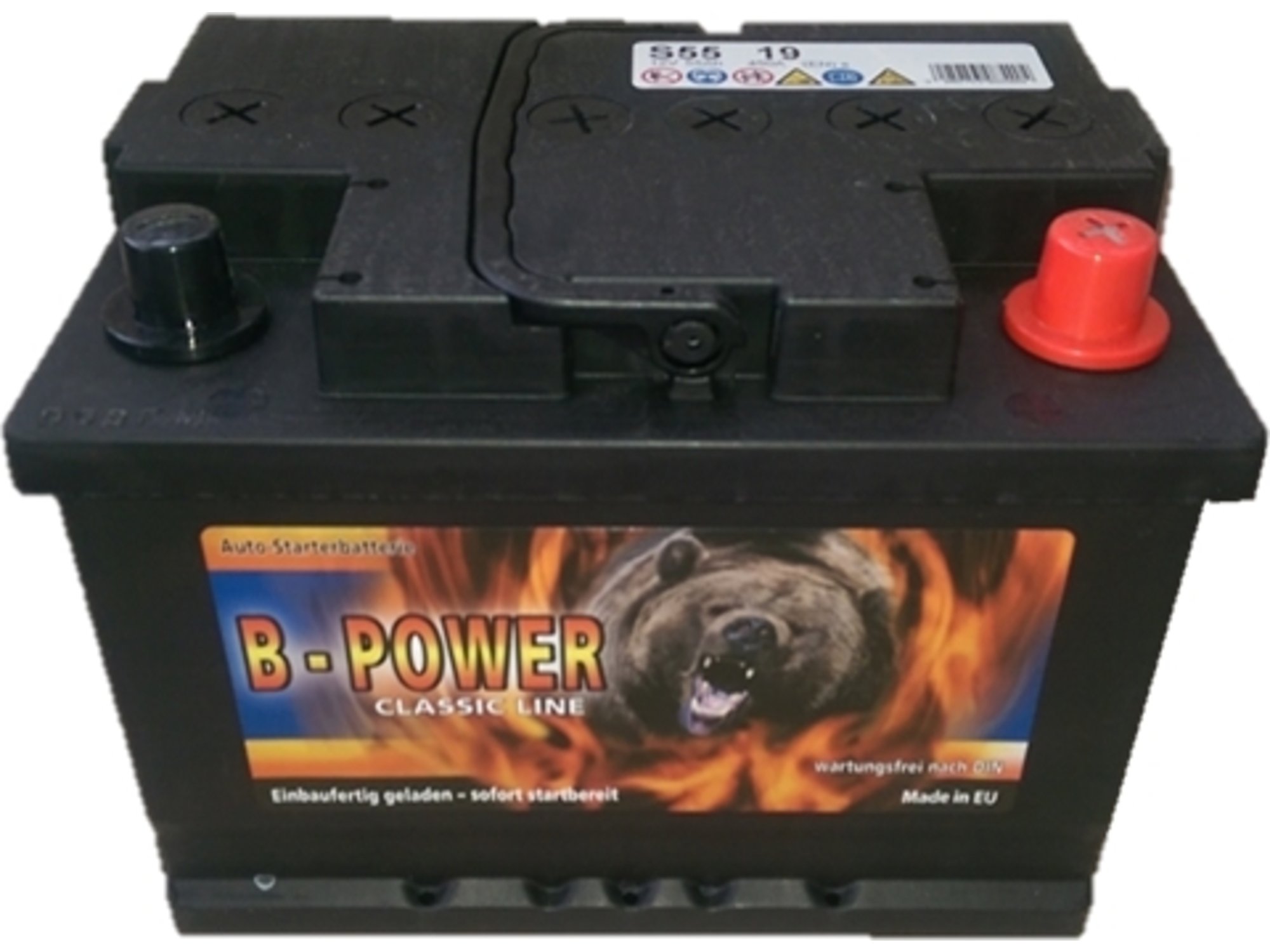 B-POWER akumulator 55ah (d+) -12v