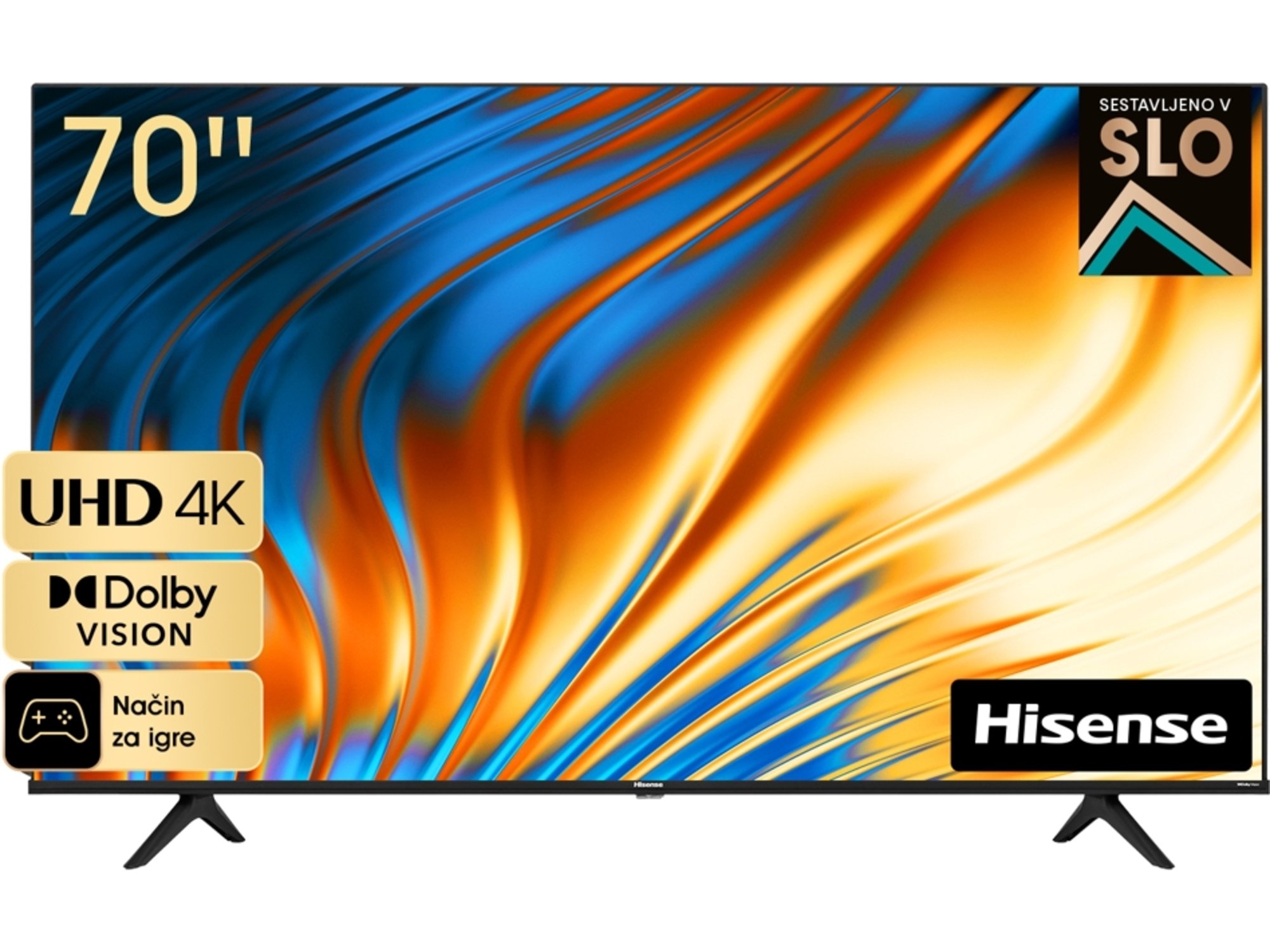 HISENSE Smart TV sprejemnik 70A6BG, 177 cm