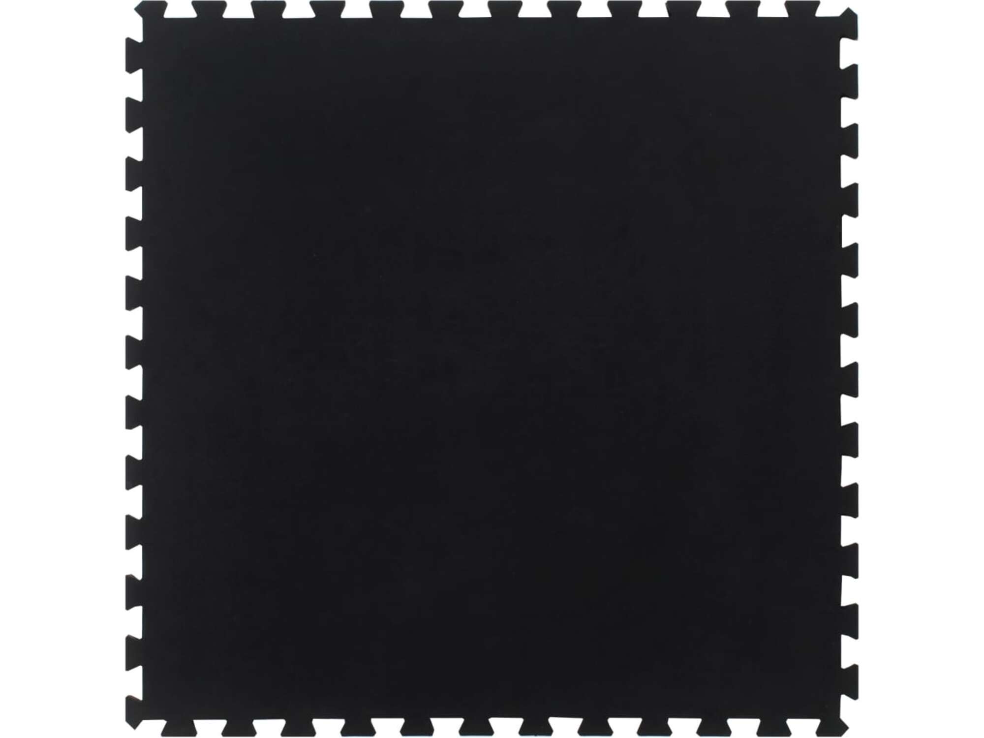 VIDAXL Gumijasta talna ploščica črna 12 mm 100x100 cm