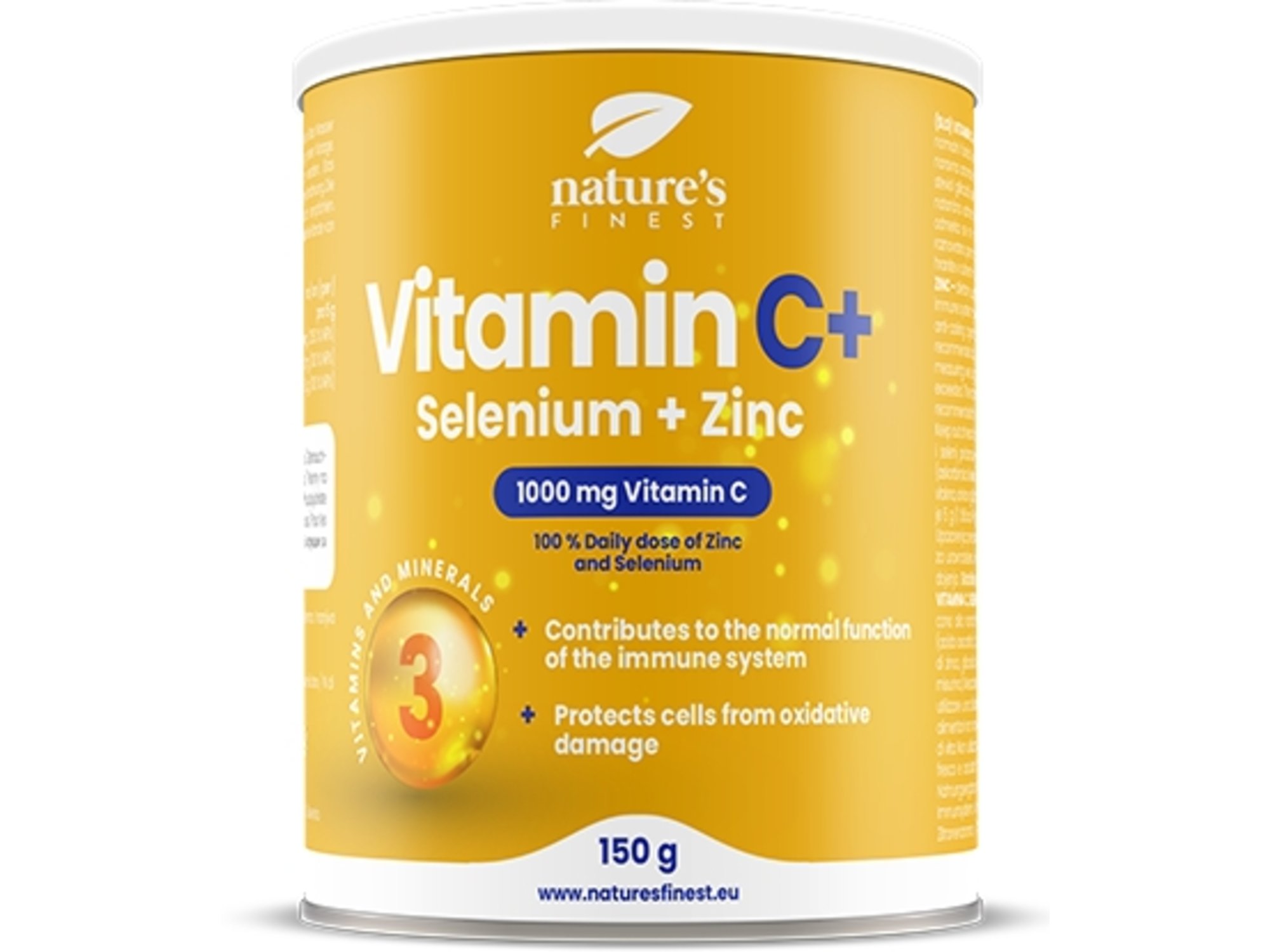NATURES FINEST  napitek z vitaminom C+, selenom in cinkom, 150g