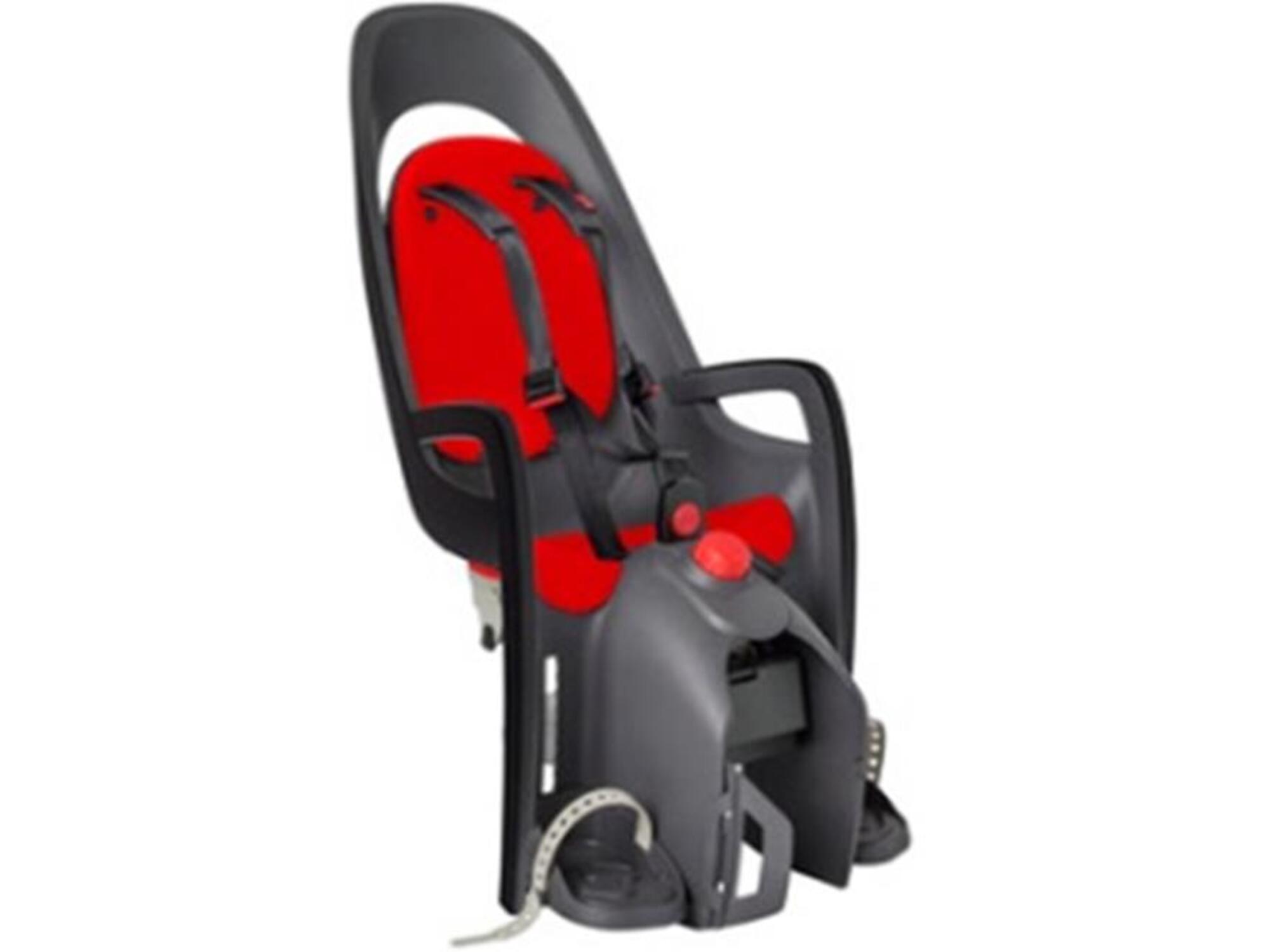 HAMAX otroški sedež Caress za prtljažnik, sivo rdeča