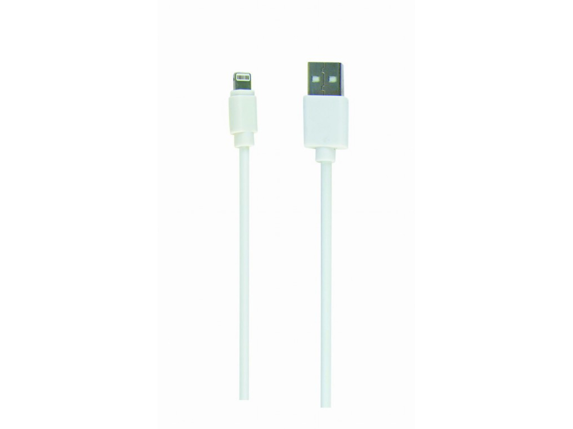 GEMBIRD CC-USB2-AMLM-W-1M USB Lightning 8-polni sinhronizacijski in polnilni kabel, bel, 1 m