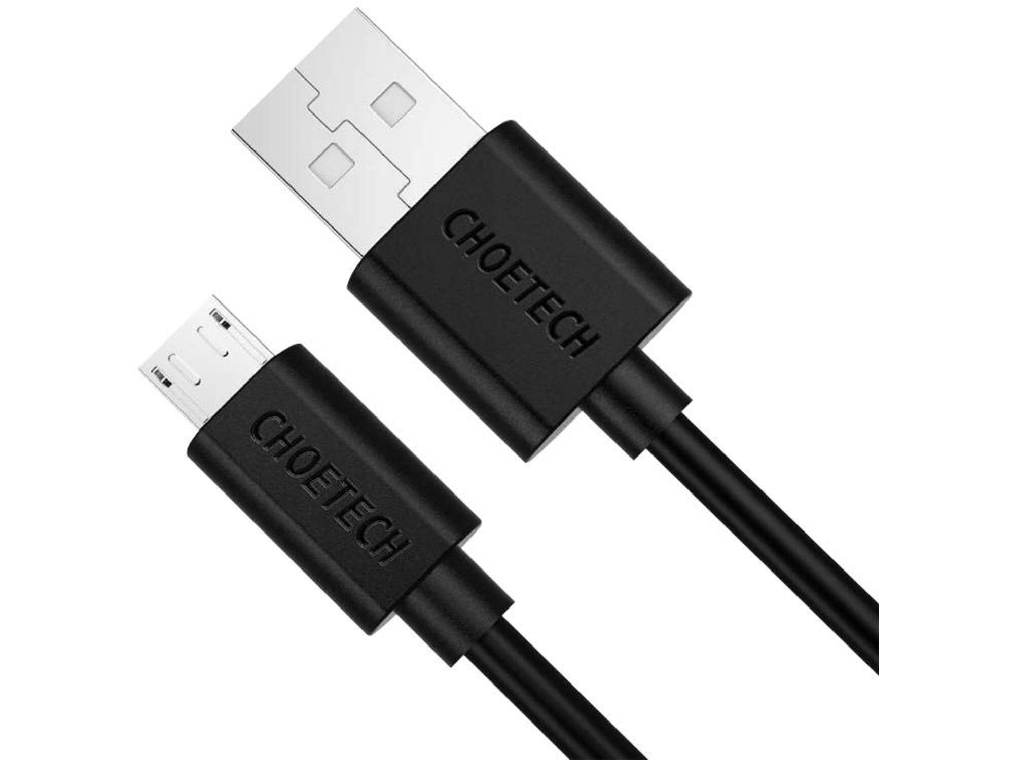 CHOETECH Kabel USB na Micro USB AB003 1,2 m (črn)