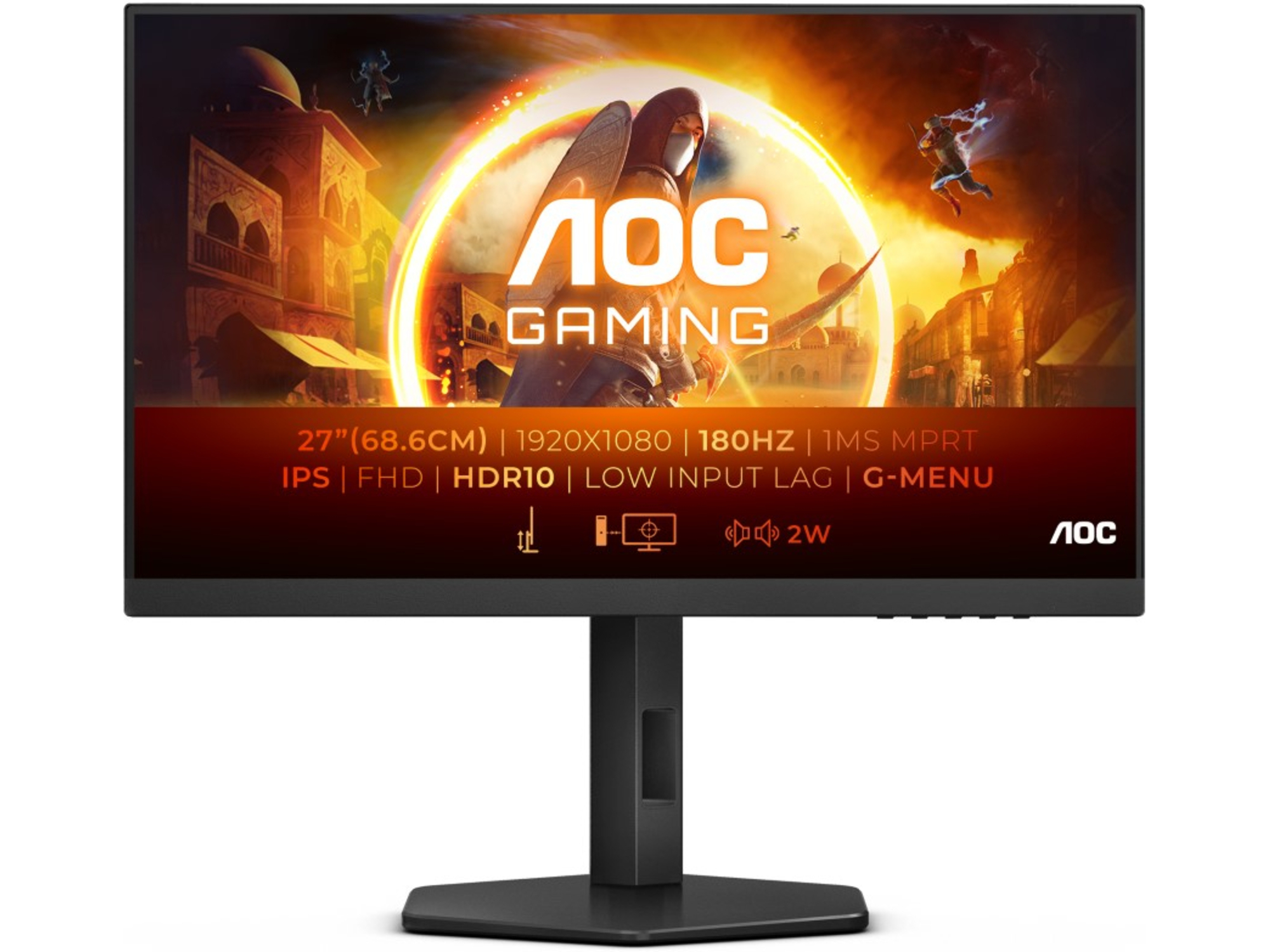 AOC gaming monitor 27G4X, 27inch