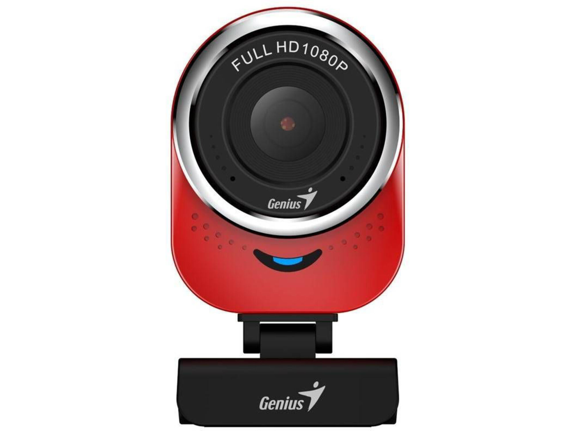 GENIUS qCam 6000 Full HD rdeča, spletna kamera