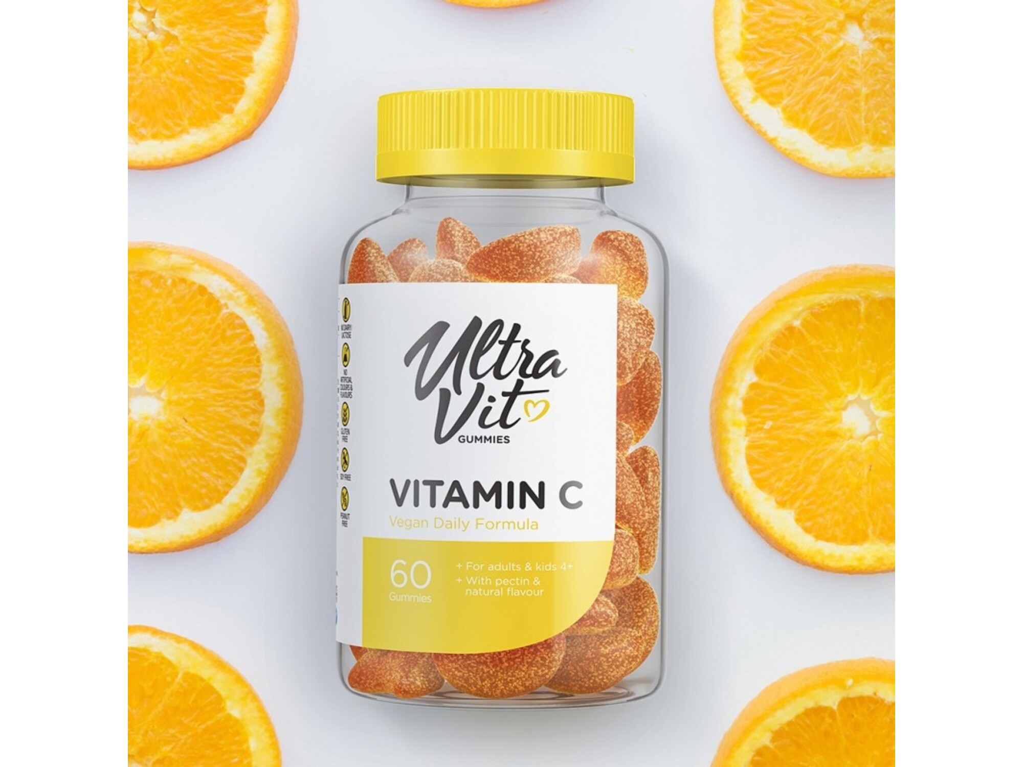 ULTRA VIT vitamin C bonboni, 60 bonbonov