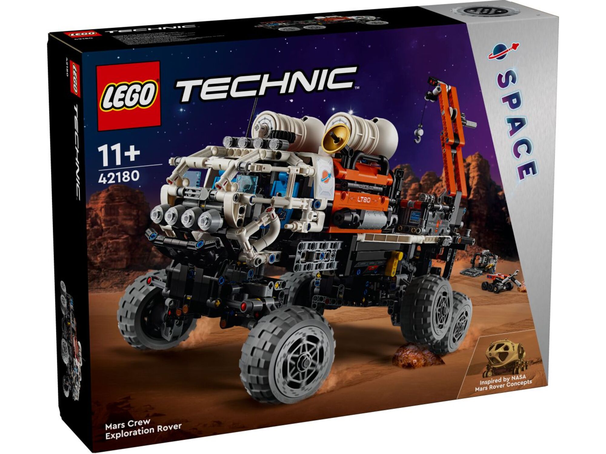LEGO TECHNIC raziskovalni rover za ekipo na Marsu 42180