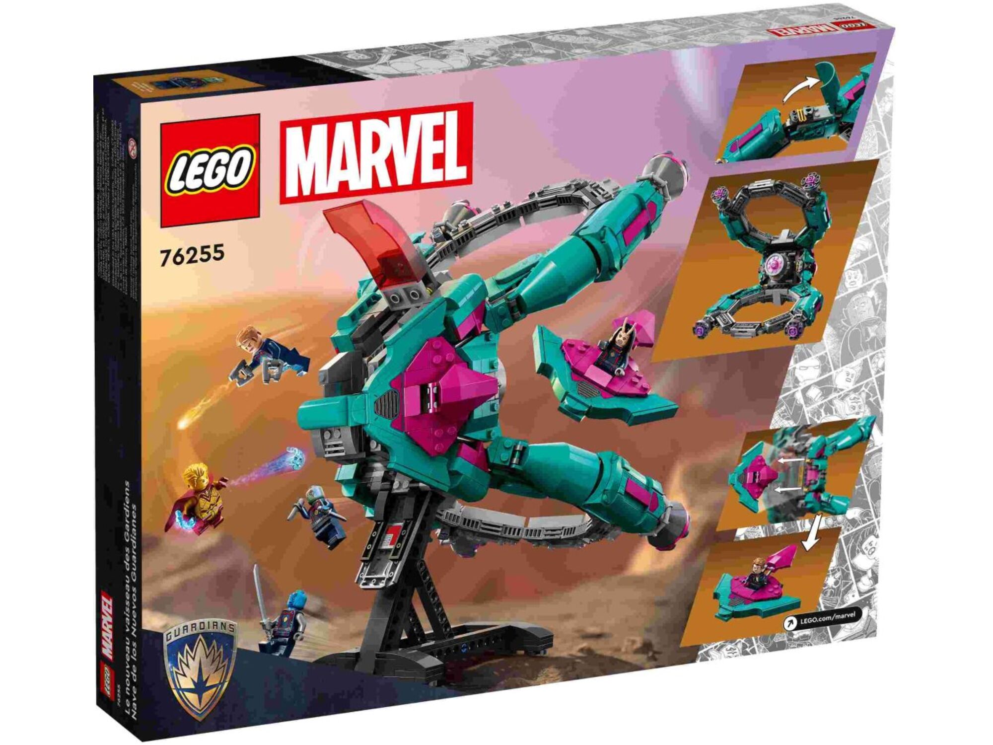 LEGO SUPER HEROES nova ladja varuhov galaksije, 76255