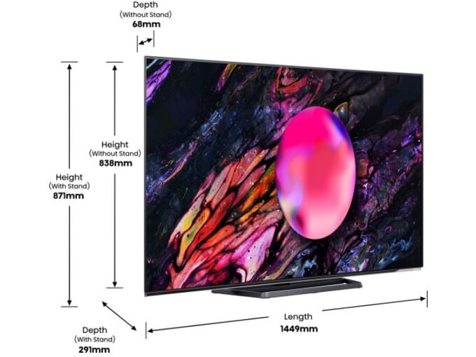 HISENSE OLED Smart TV sprejemnik 65A85K, 165cm