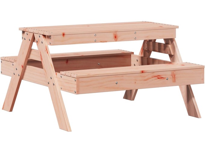 VIDAXL Piknik miza za otroke 88x97x52 cm trden les douglas