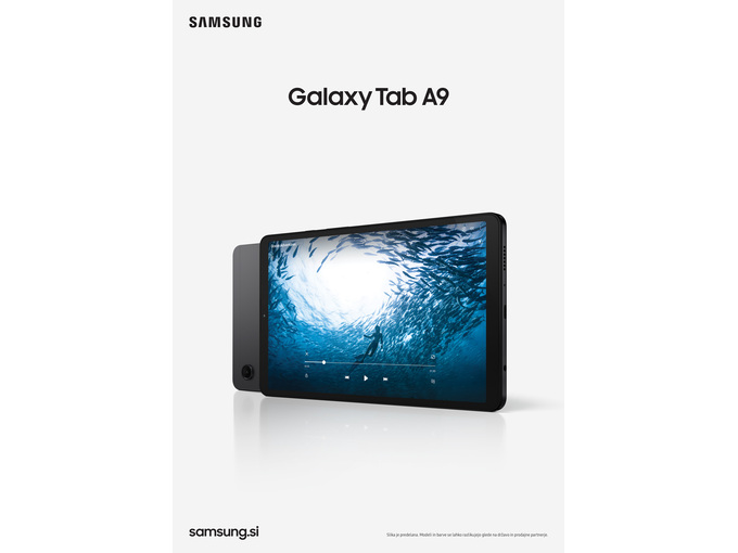 SAMSUNG Galaxy Tab A9 Wifi 64gb Grafitna SM-X110NZAAEUE