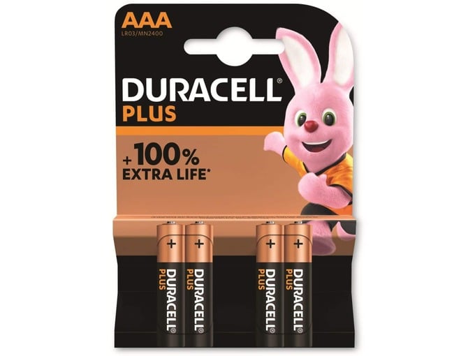 DURACELL 4x baterija Duracell AAA - alkalna 272761