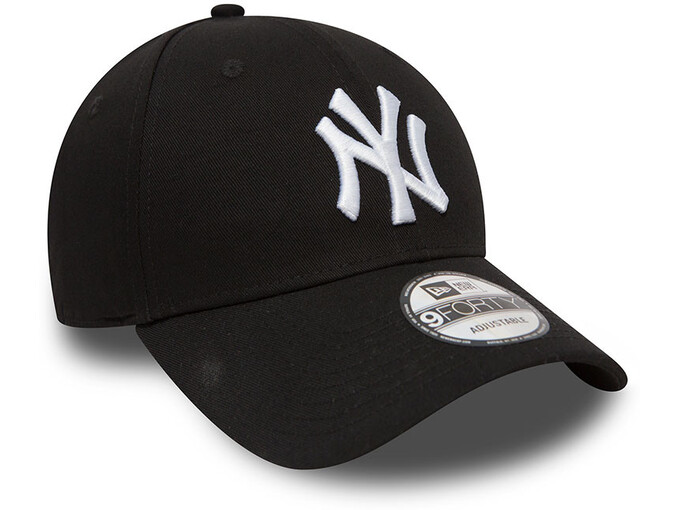 New York Yankees New Era 9FORTY League Essential kapa Black