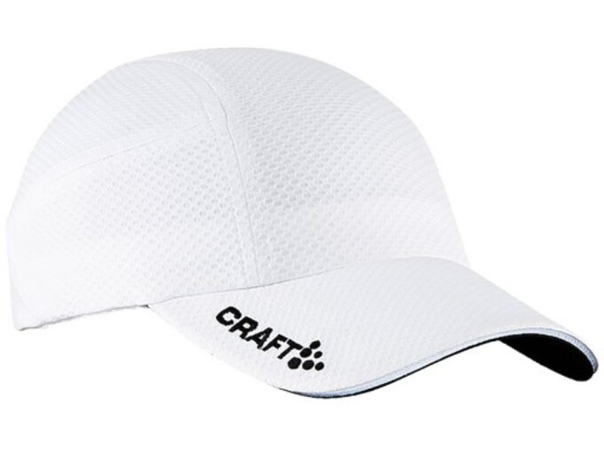 CRAFT športna kapa s šiltom running cap white one size