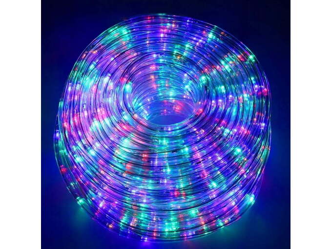 HURTNET novoletne lučke v cevi LED RGB barvne 10m 8 funkcij 2268