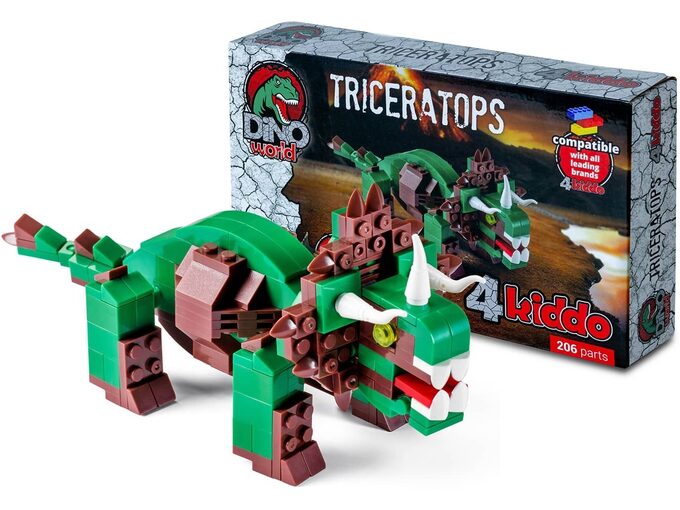4KIDDO kocke Triceratops - 206 kom