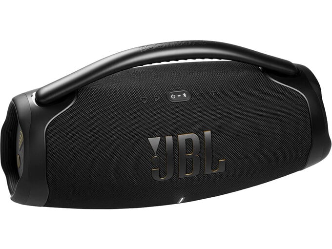 JBL prenosni zvočnik Boombox 3 WiFi, črna