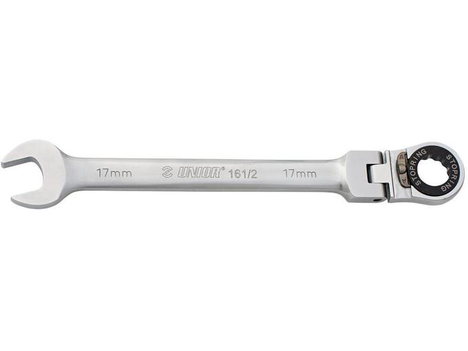 UNIOR viličasto obročni ključ z ragljo z zglobom 161/2 19mm 622850