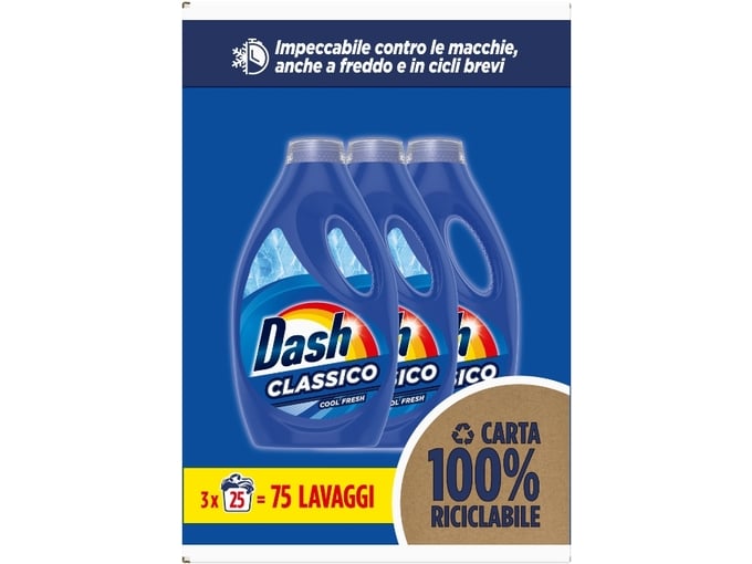 DASH detergent za pranje perila Regular, tekoči, 75 pranj