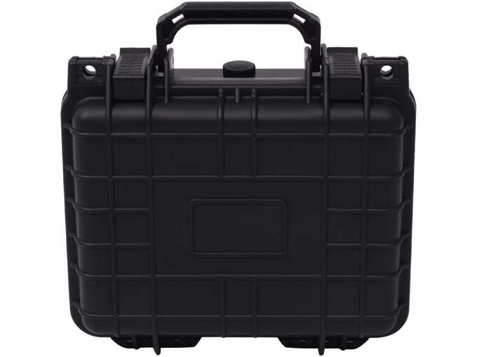 VIDAXL Zaščitni Kovček za Opremo 27x24.6x12.4 cm Črne Barve