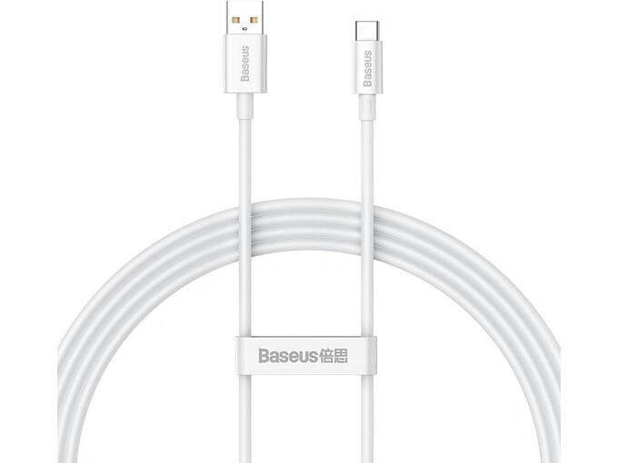 BASEUS Superior 100W kabel USB na USB-C 1,5 m (bel)