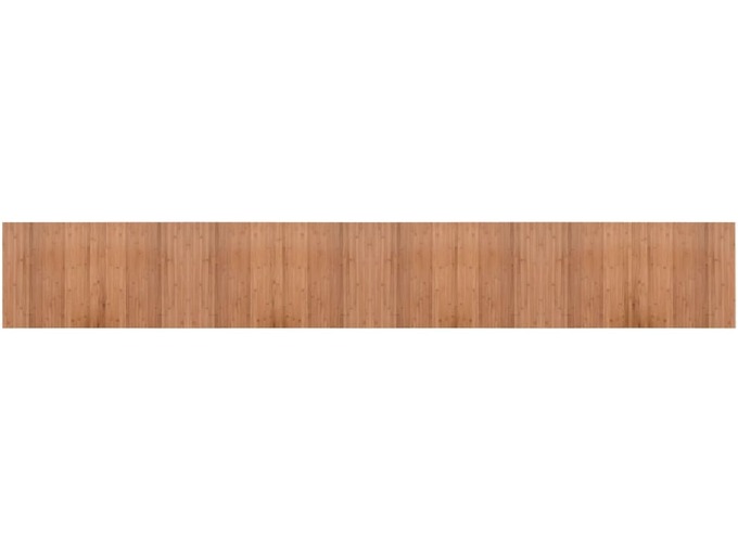 VIDAXL Preproga pravokotna naravna 60x400 cm bambus