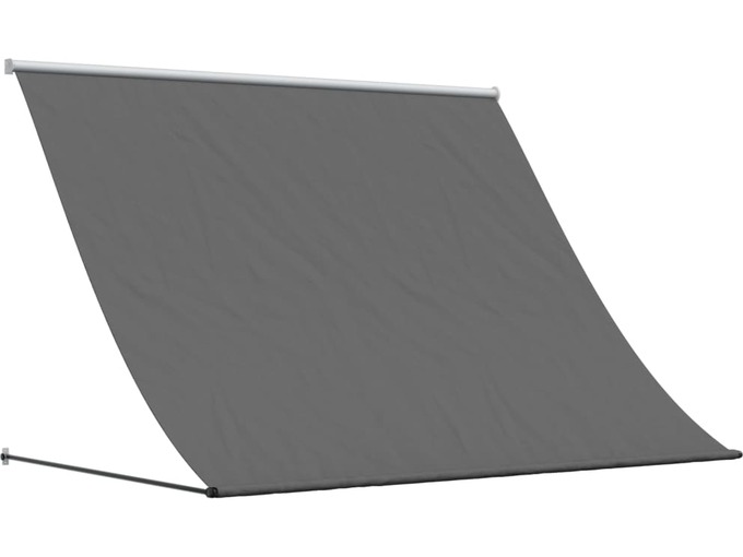 VIDAXL Zložljiva tenda antracit 200x150 cm tkanina in jeklo