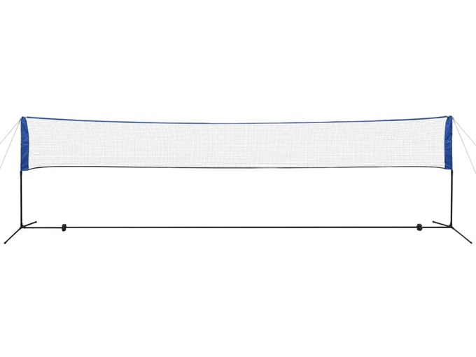 VIDAXL Mreža za badminton s perjanicami 600x155 cm