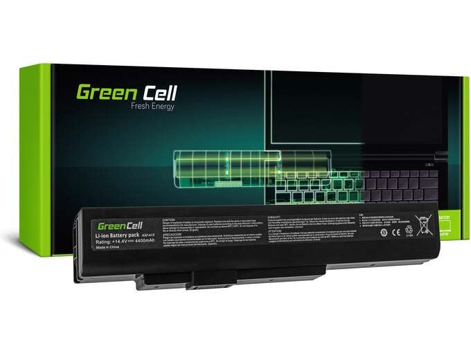 GREEN CELL  baterija A41-A15 A42-A15 za MSI CR640 CX640, Medion Akoya E6221 E7220 E7222 P6634 P6815, Fujitsu LifeBook N532 NH532