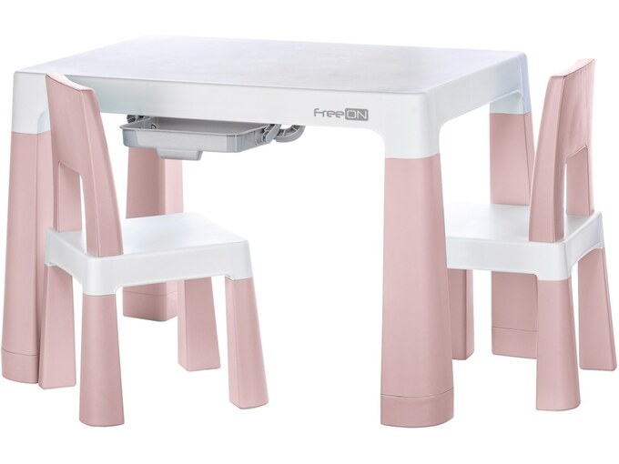 FREEON mizica in dva stola Neo, roza, 46644