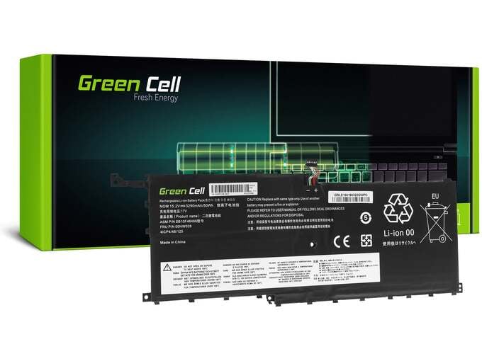 GREEN CELL  baterija 00HW028 za Lenovo ThinkPad X1 Carbon 4th Gen i Lenovo ThinkPad X1 Yoga (1st Gen, 2nd Gen)