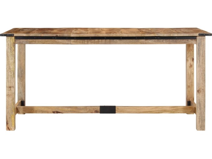 VIDAXL Jedilna miza 160x80x75 cm trden mangov les