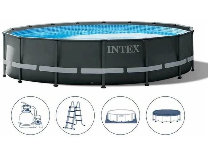 INTEX bazen Ultra 26326, 488x122cm, z okvirjem