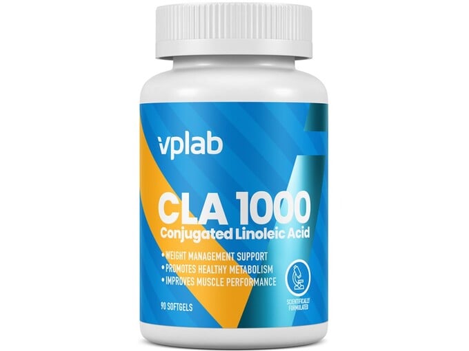 VPLAB CLA - konjugirana linolna kislina 1000, 90 kapsul
