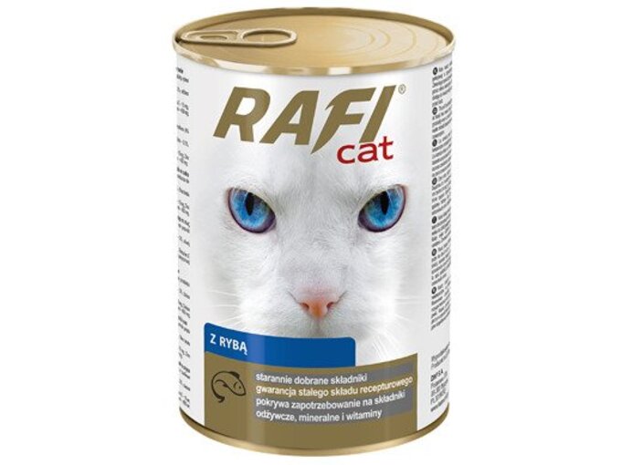 RAFI mokra hrana za mačke z ribami, 415g