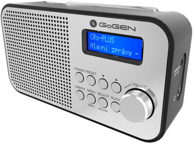 GOGEN prenosni radio DAB 300 GOGDAB300N