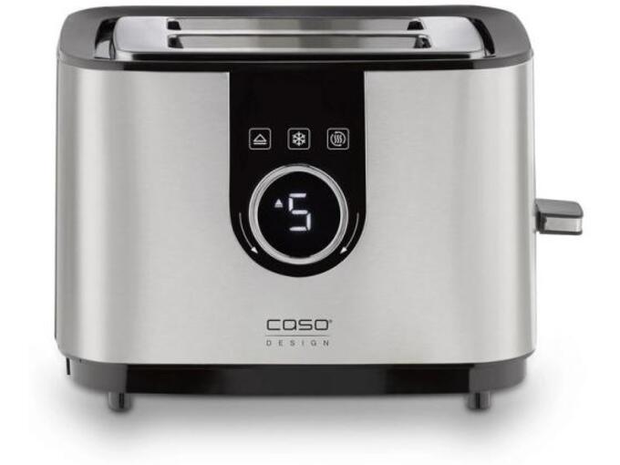Caso Toster design Selection T2, 2 utora, 920W, inox