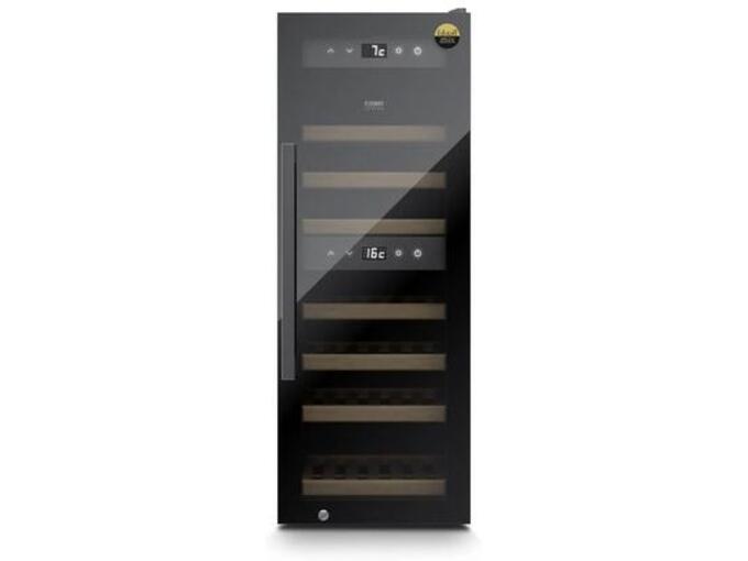 Hladnjak za vino CASO DESIGN WineExclusive 38 Smart, za 38 boca, 107cm, 2 temperaturne zone, energetski razred G
